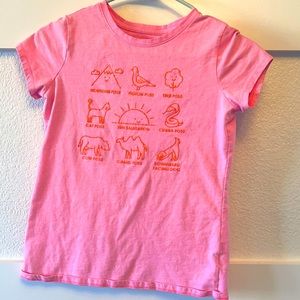 Pink t-shirt